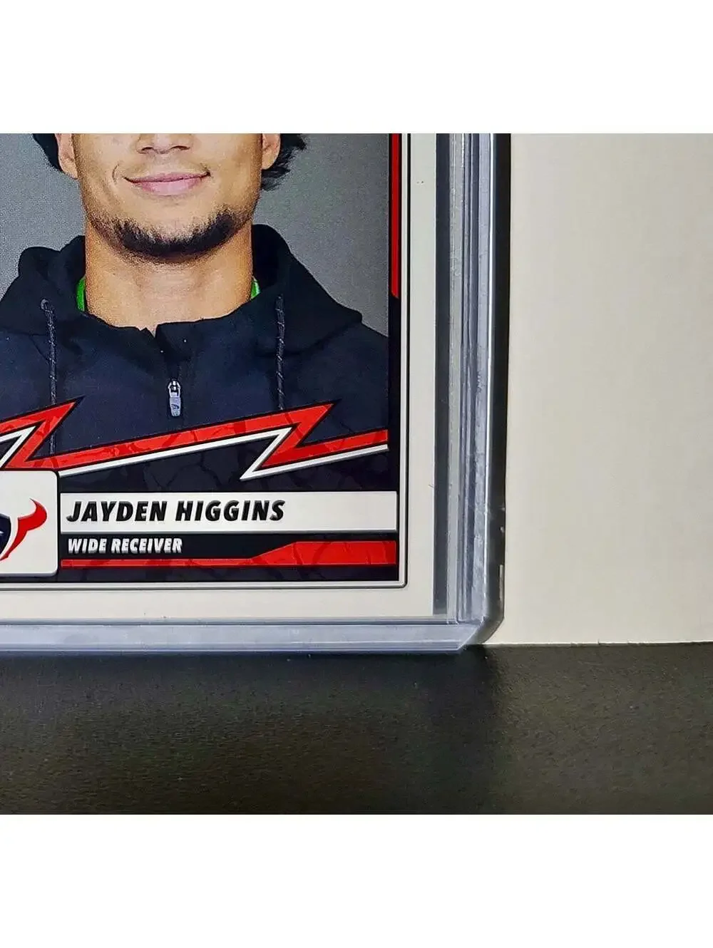 Jayden Higgins Rookie 2025 Panini NFL #82 Sticker Card Houston Texans